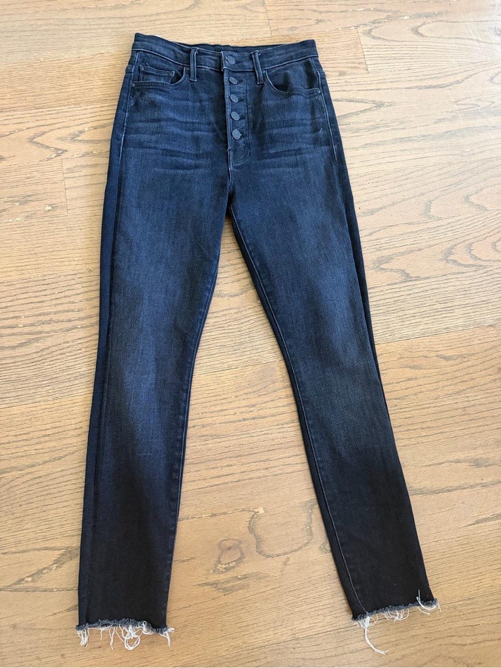 Mother jeans - The Pixie Swooner Ankle Fray button fly - size 27 barely worn